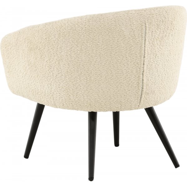 Pörröinen lasten nojatuoli - valkoinen Pörröinen lasten nojatuoli - valkoinen