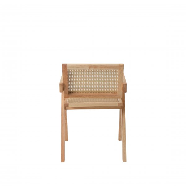 Anna-nojatuoli - Luonnonvärinen, rottinki istuimessa ja selkänojassa Anna-nojatuoli - Luonnonvärinen, rottinki istuimessa ja selkänojassa