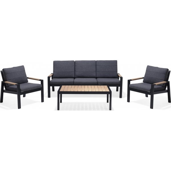 Panama lounge ryhmä 2 - musta/keltainen Panama lounge ryhmä 2 - musta/keltainen