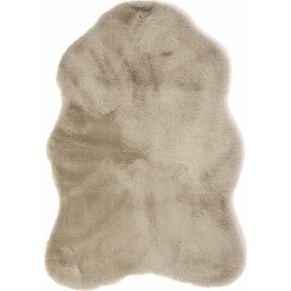 Prrinen tekoturkis Taupe - 60 x 90 cm