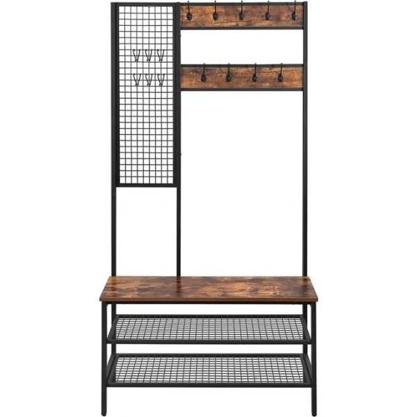 Kersanttiaulakalusteet - Ruskea/musta