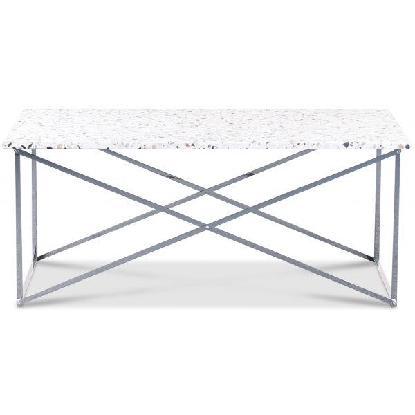 Terrazzo sohvapyt 110x60 cm - Cosmos Terrazzo & Paladium-kromirunko