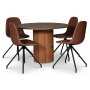 Bridge kntyv ruokapydn tuoli - Vintage PU