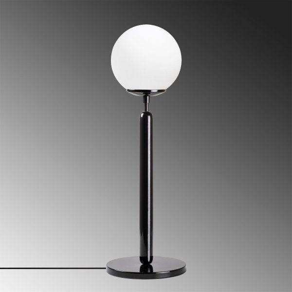 King pöytävalaisin opaali - musta King pöytävalaisin opaali - musta