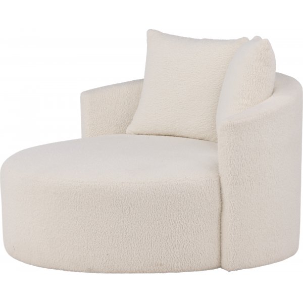 Kelso 2-istuttava sohva - Valkoinen nalle Kelso 2-istuttava sohva - Valkoinen nalle