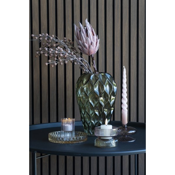 House Nordic kynttilänjalka 4 - Ruusu/meripihka House Nordic kynttilänjalka 4 - Ruusu/meripihka