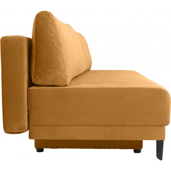 Sentila 3-istuttava vuodesohva - Keltainen