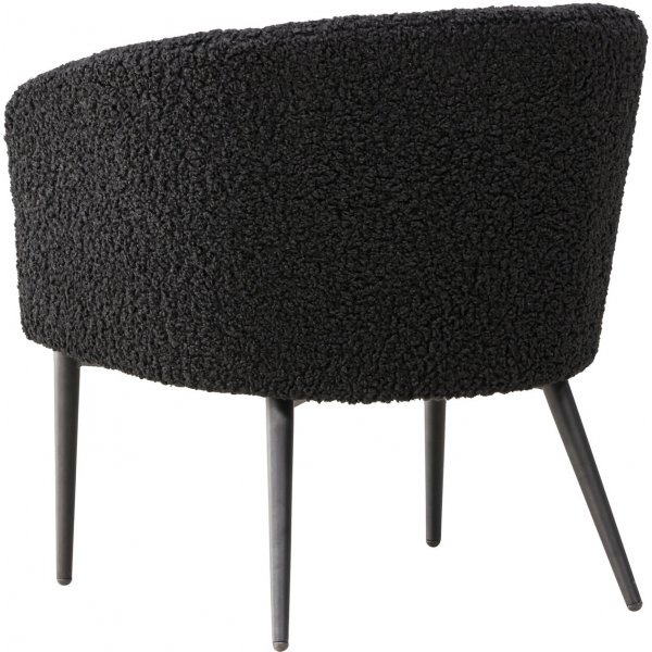 P�rr�inen nojatuoli - musta