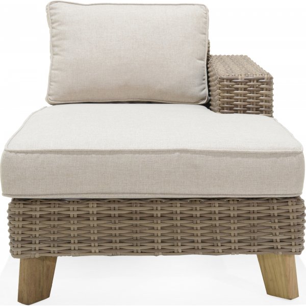 Bahama-loungeryhmä - beige/tiikki Bahama-loungeryhmä - beige/tiikki