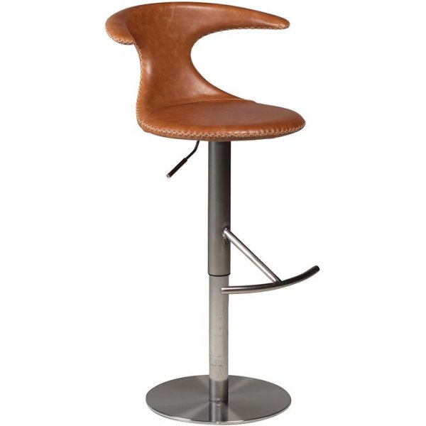 Flair baarijakkara trumpettijalalla 76-100 cm - Ruskea nahka