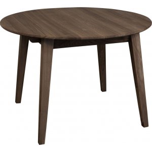 Jatkettava ruokapöytä 110-160x110 cm ruskeaksi öljytty tammi + Huonekalujen tekstiilien puhdistus Jatkettava ruokapöytä 110-160x110 cm ruskeaksi öljytty tammi + Huonekalujen tekstiilien puhdistus