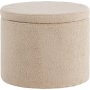 Jabar pouf - beige nalle