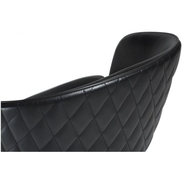 Kaksoisnojatuoli - Vintage musta