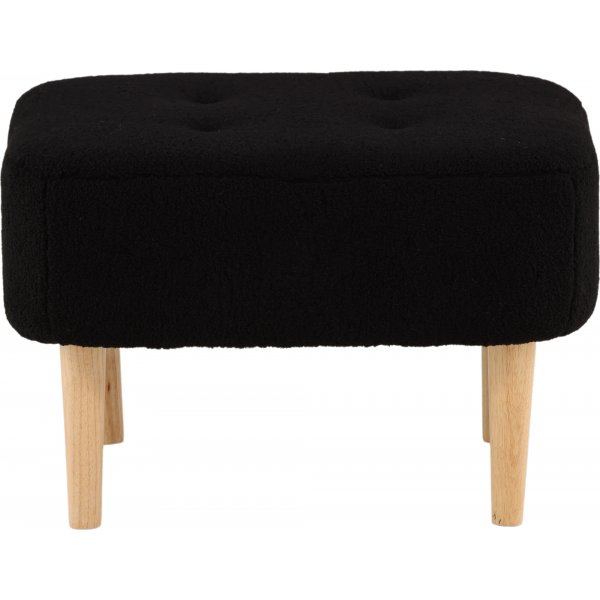 Salina pouf - musta Salina pouf - musta