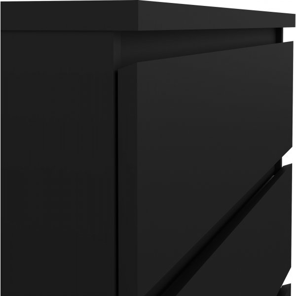 Naia lipasto 3 laatikolla - musta Naia lipasto 3 laatikolla - musta