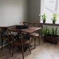 Asiakaskuva Vintage- ruokapöydän tuoli - Antiikkivärjätty tammi