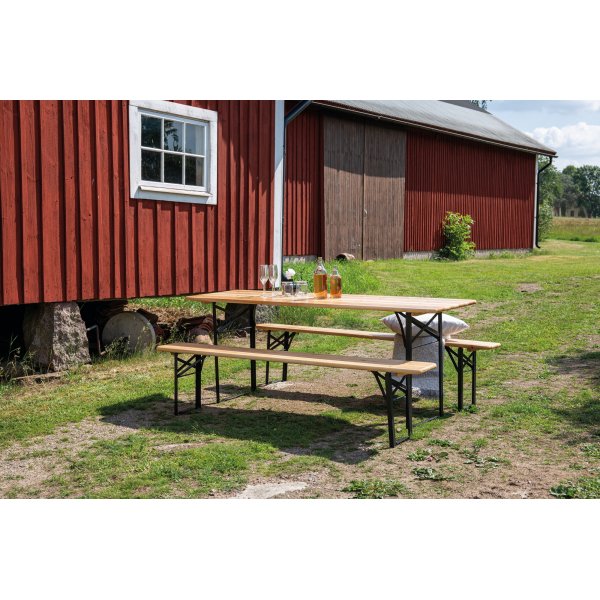 Guniess ruokailuryhm - musta/puu