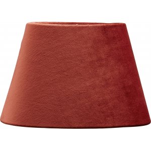 Oval Velvet -varjostin - ruoste