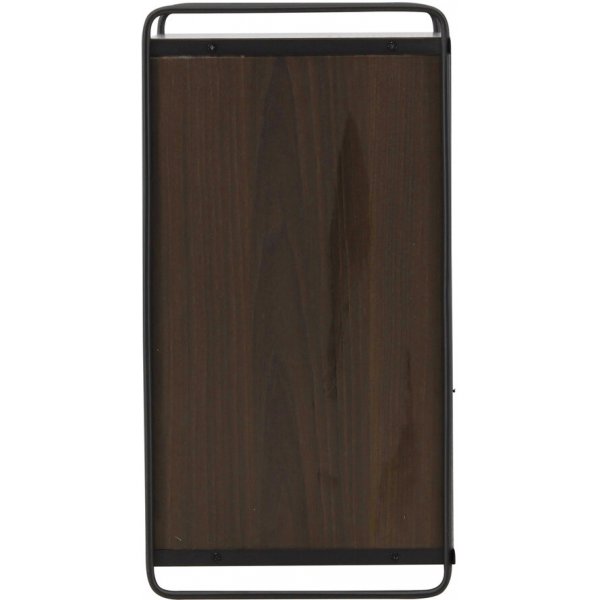 Paris-seinkaappi 68 x 60 cm - Musta/Mocca