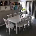 Asiakaskuva Alivia ruokapöytä 180 cm - Valkoinen