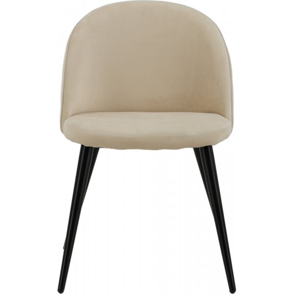 Alice ruokatuoli - beige sametti Alice ruokatuoli - beige sametti