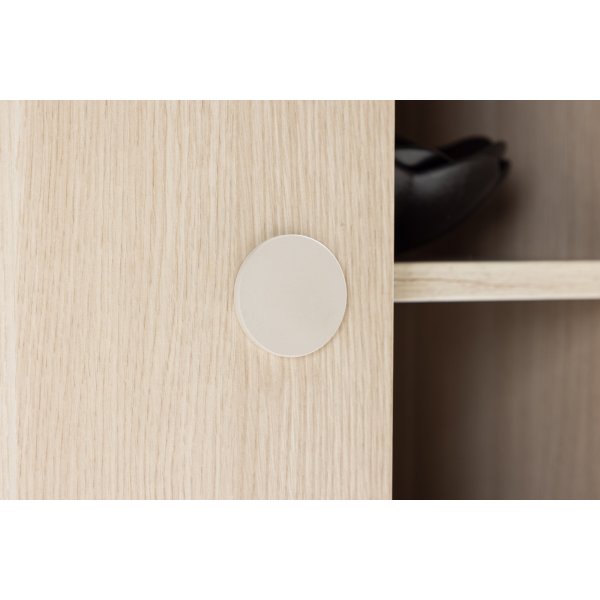 Paris-seinkaappi 68 x 60 cm - Beige/Whitewash