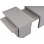 Sanctuary sohvapyt 110 x 45 cm - harmaa
