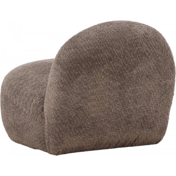 Omaha nojatuoli - ruskea