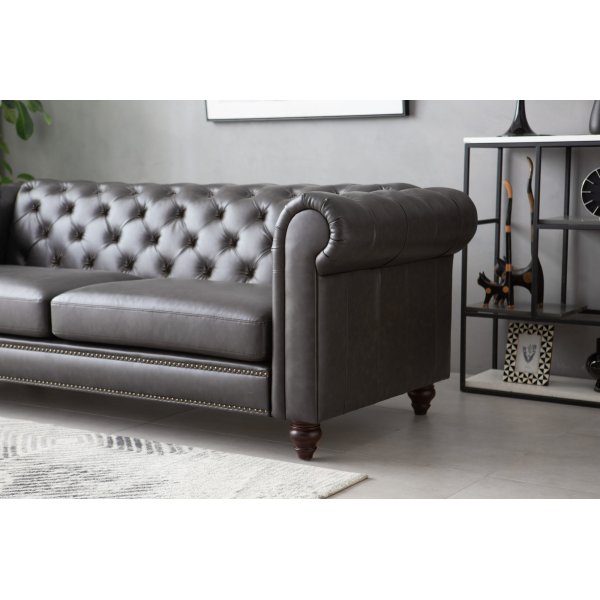 Sohva Royal Chesterfield - 219 cm Sohva Royal Chesterfield - 219 cm