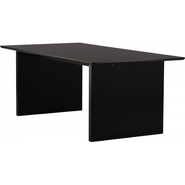 Vail ruokapöytä 200 x 100 cm - Musta Vail ruokapöytä 200 x 100 cm - Musta
