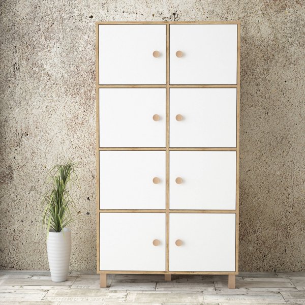 Vilamo kaappi 59 - Mänty/valkoinen Vilamo kaappi 59 - Mänty/valkoinen