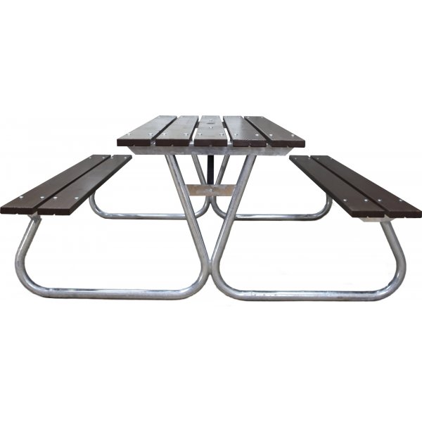 Vakaa penkkisetti ilman selkänojaa - ruskea Vakaa penkkisetti ilman selkänojaa - ruskea