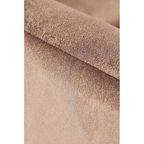 Gunvor lepotuoli beigeä samettia Gunvor lepotuoli beigeä samettia