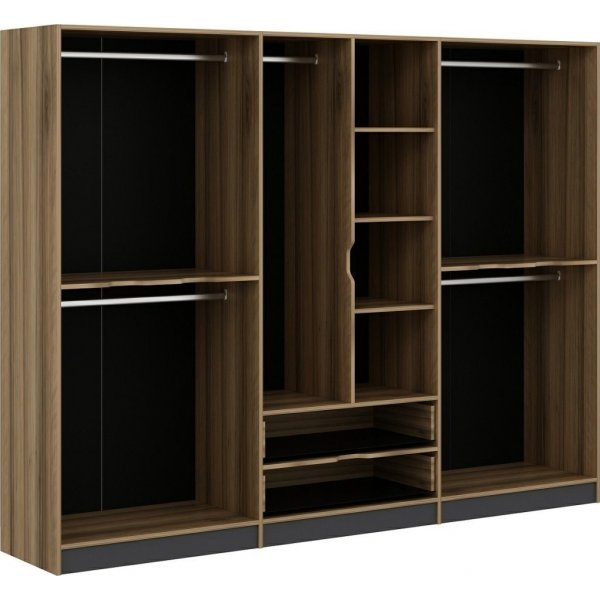 Elina vaatekaappi - musta Elina vaatekaappi - musta