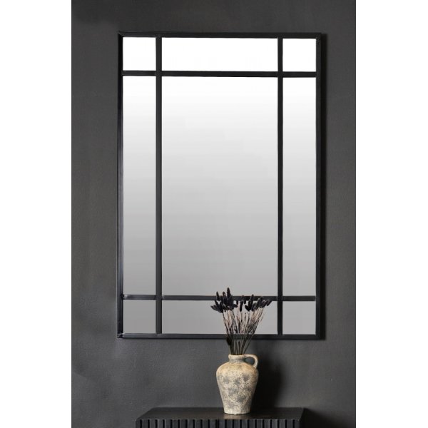 Marlon peili 120 cm - Metalli/antiikki musta
