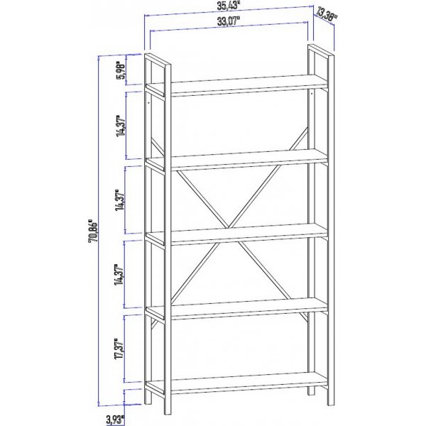 Torsten kirjahylly - mänty Torsten kirjahylly - mänty