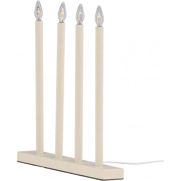 Lofsdalen p�yt�valaisin - beige