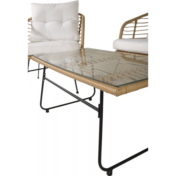 Viga sohvaryhmä - rottinki/valkoinen Viga sohvaryhmä - rottinki/valkoinen