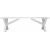 Scottsdale-penkki 140 cm - Valkoinen + Huonekalujen tahranpoistoaine