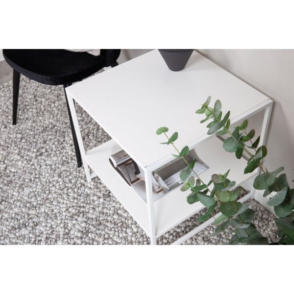 Junan sivupyt hyllyll 50,8 x 50,8 cm - Valkoinen