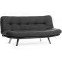 Misa 3-istuttava vuodesohva - Tummanharmaa Misa 3-istuttava vuodesohva - Tummanharmaa