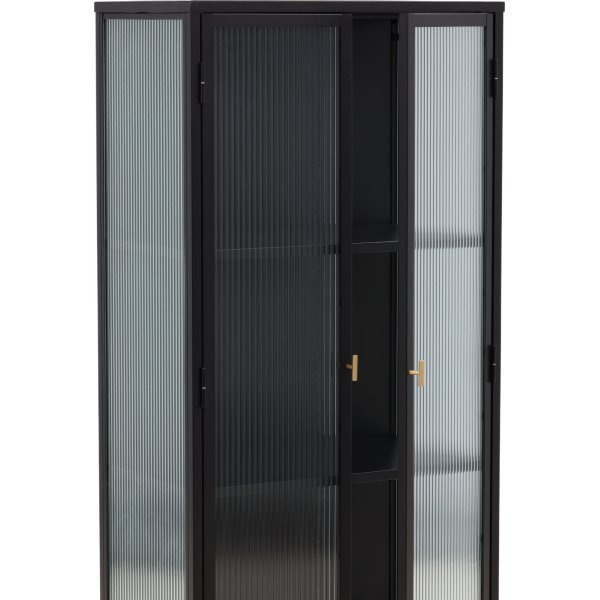 Torso lasikaappi - musta Torso lasikaappi - musta