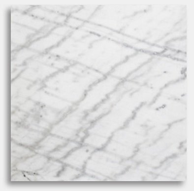 Valkoinen marmorilevy - 55x55x55 cm