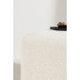 Ivy pouf - Valkoinen boucle
