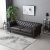 Royal Chesterfield 3-istuttava sohva tummanruskea keinonahka + Huonekalujen hoitosarja tekstiileille