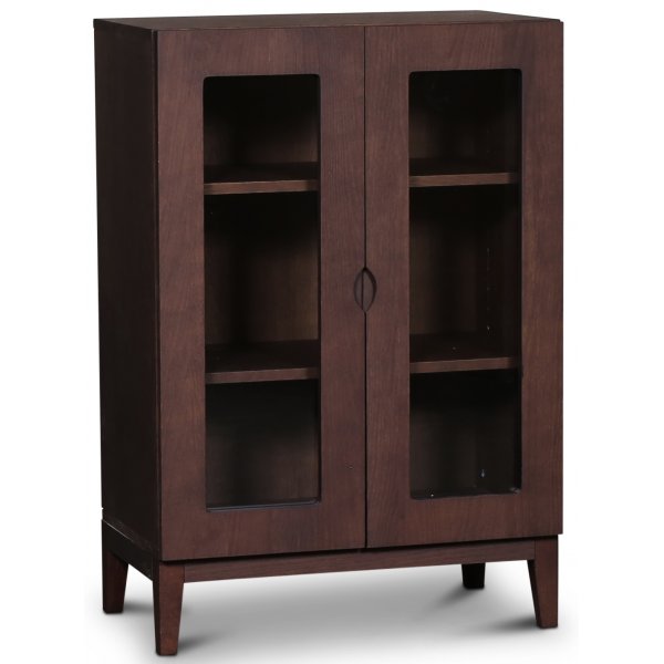 Borgholm lasikaappi - Savustettu tammi Borgholm lasikaappi - Savustettu tammi