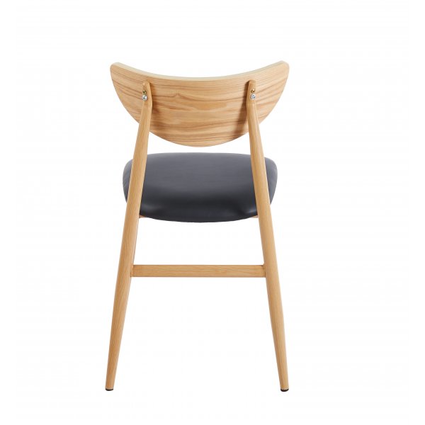 Ludvig-tuoli beigellä kankaalla ja tammella Ludvig-tuoli beigellä kankaalla ja tammella