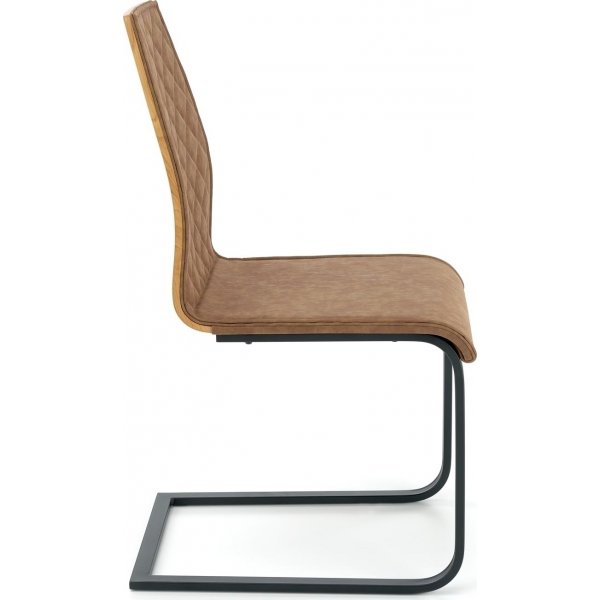 Dollie-ruokatuoli - beige/ruskea