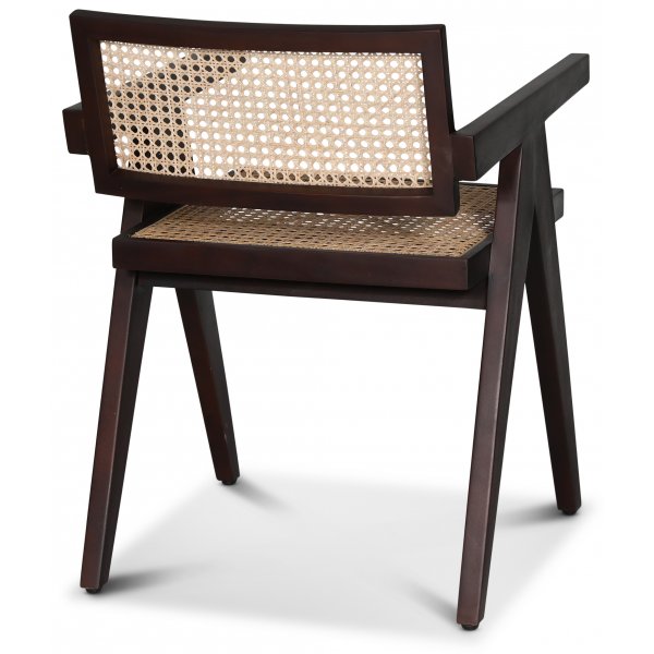 Strmsberg runkotuoli - ruskea mahonki/rottinki