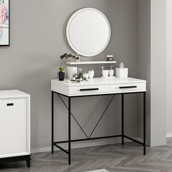 Sane peilip�yt� 90 x 45 cm - Valkoinen